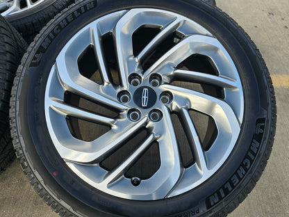 22" Lincoln Navigator OEM 94225 rims wheels BLACK LABEL 2025 2026 2027 SET NEW