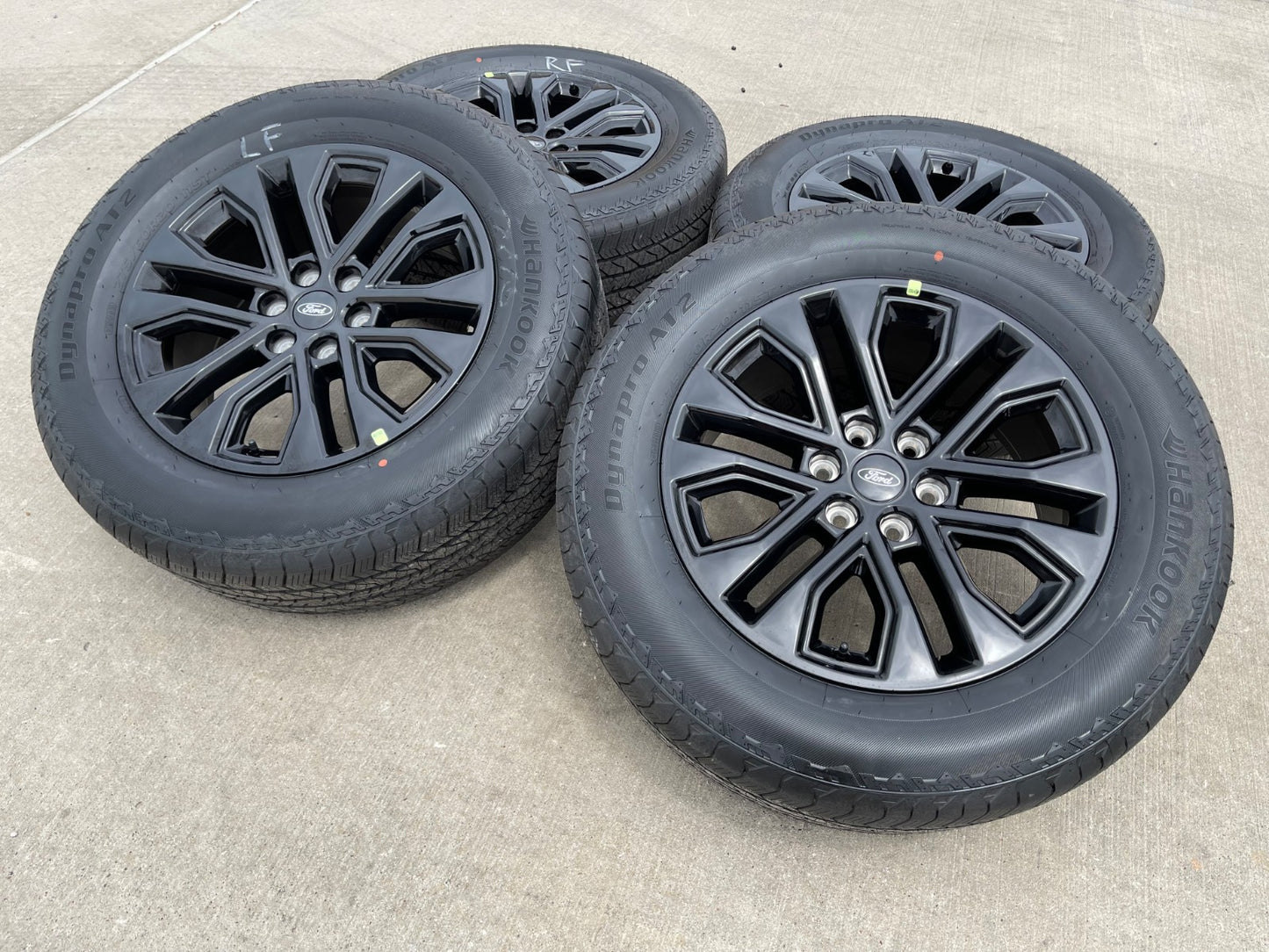 20" Ford F-150 LARIAT OEM 10619 BLACK rims wheels Expedition 2025 2026 2027 NEW