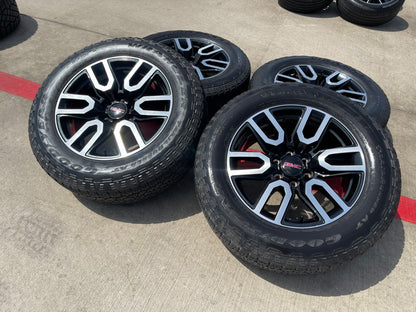 20" GMC Sierra Yukon AT4X Silverado OEM 5914 wheels rims SET GOODYEAR
