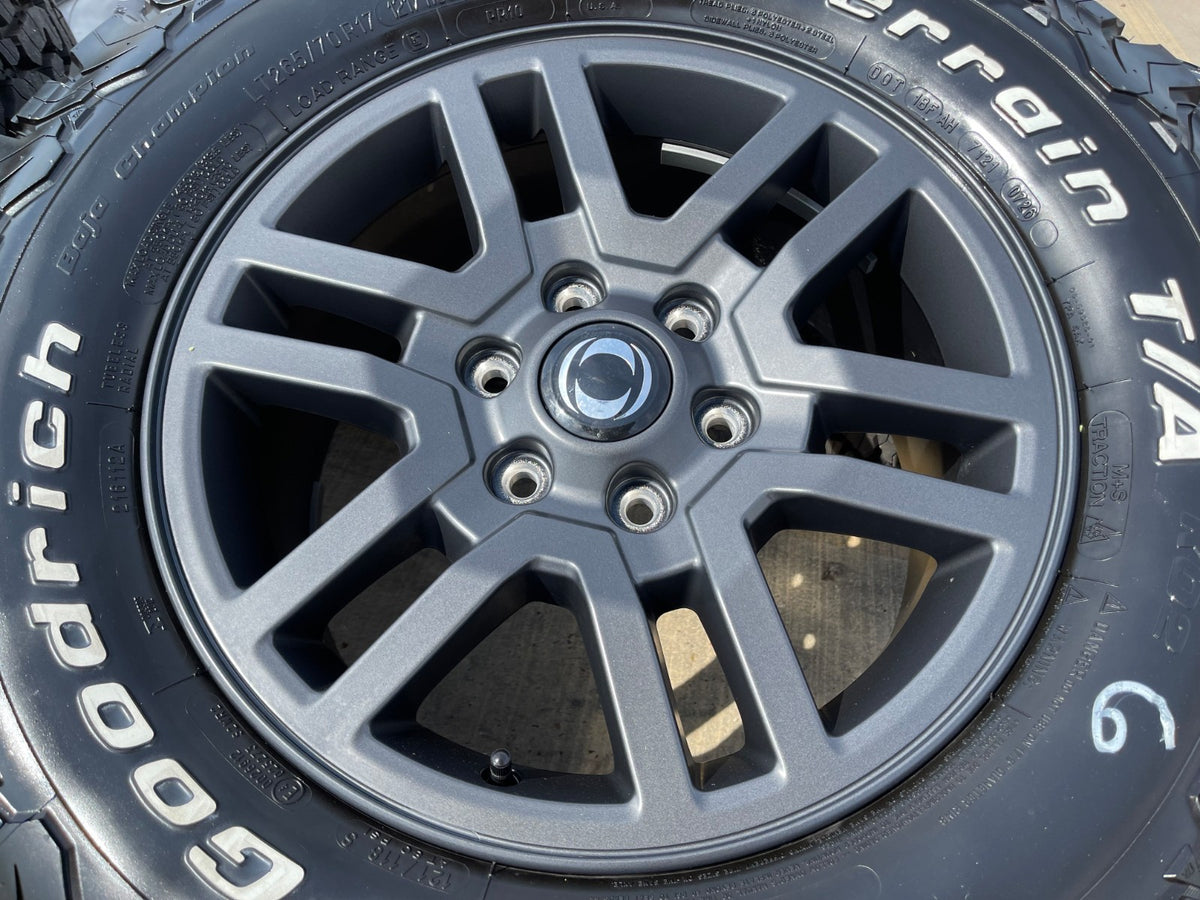 17" INEOS Grenadier Quartermaster OEM wheels rims 8775 2025 2026 2027 NEW BFG