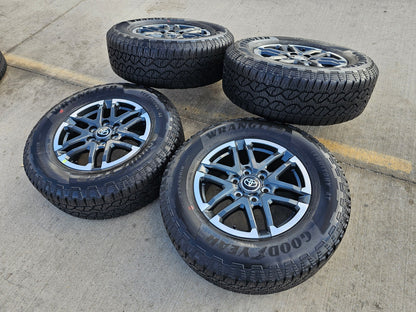 18" Toyota Tacoma 4Runner TRD OEM 10641 wheels rims 2024 2025 2026 NEW GOODYEAR