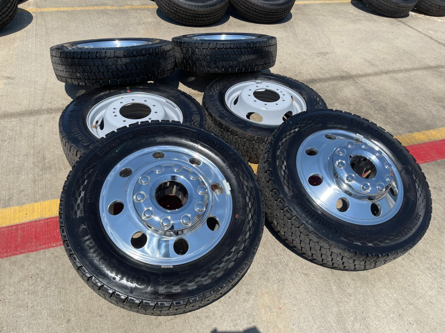 19.5" Ford F-450 Dually F-550 rims wheels RAM 4500 OEM 10x225 2025 2026 2027 NEW