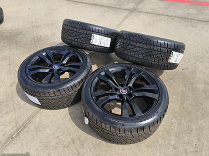 18" Cadillac CTS V wheels rims OEM black 4716 4717 4719 4720 SET CONTINENTAL NEW