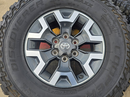 16" Toyota Tacoma TRD wheels rims 75189 OEM 4Runner tires COOPER S/T MAXX