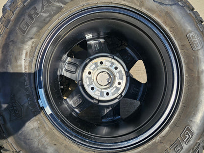 17" Ford Bronco wheels rims 95292 10383 SASQUATCH Ranger 2024 2025 GENERAL A/TX
