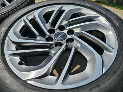 22" Lincoln Navigator OEM 94225 rims wheels BLACK LABEL BRIDGESTONE NEW