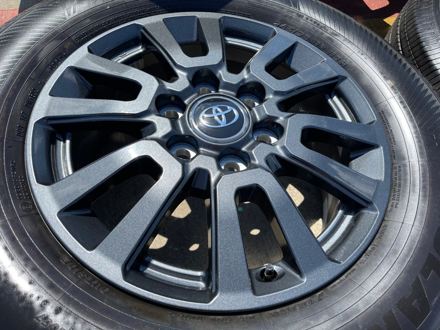 18" Toyota Land Cruiser OEM wheel rim 95953 Tundra Sequoia 2024 2025 2026 NEW