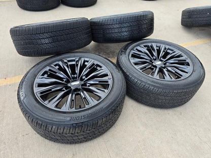 22" Cadillac Escalade V V600 Platinum OEM 4882 wheels rims SET FITS 2020-2027