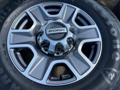 18" Ford F-250 F-350 Lariat FX-4 OEM wheels 10480 10298 tires FIRESTONE H/T2