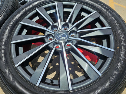 22" Lexus GX550 OEM wheels rims Toyota Land Cruiser Tundra 78519 LX600 2024-2027