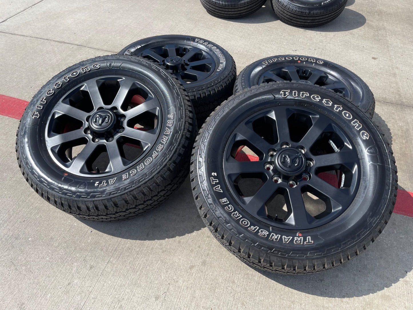 20" Dodge Ram 2500 3500 LARAMIE OEM 2700 wheels rims SET 2025 2026 2027 NEW