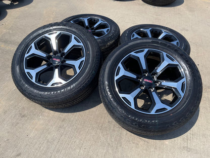 20" GMC Sierra AT4X Canyon Chevy Silverado OEM wheels rims SET