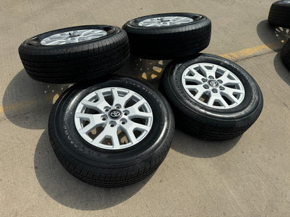 17" Toyota Tacoma 4Runner TRD Silver OEM wheels rims tires 2024 2025 NEW