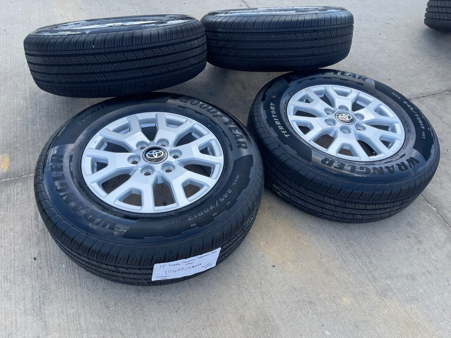 17" Toyota Tacoma 4Runner TRD OEM 10637 94254 wheels rims SET MONSTER DISCOUNT