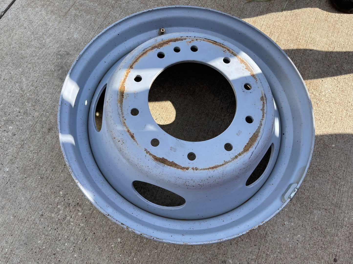 19.5" Ford F-450 Dually F-550 rim RAM 4500 OEM 10x225 spare 2024 2025 2026