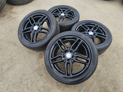 18" Mercedes CLA250 C E S Class OEM 85530 wheels rims tires PIRELLI NEW