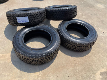 (4) 255/70/18 Goodyear Wrangler A/T tires 255/70R18 LR 116HTAKE OFFS NEW