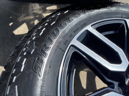 20" GMC Sierra Yukon AT4X Silverado OEM 5914 wheels rims SET BRIDGESTONE A/T NEW