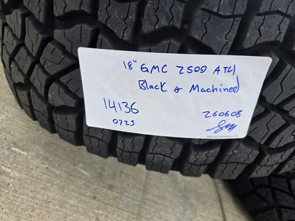 NEW 18" GMC Sierra AT4X Chevy Trail Boss 2500 OEM wheels rims # 14136 2011-2027
