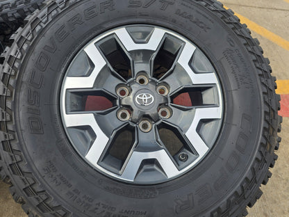 16" Toyota Tacoma TRD wheels rims 75189 OEM 4Runner tires COOPER S/T MAXX