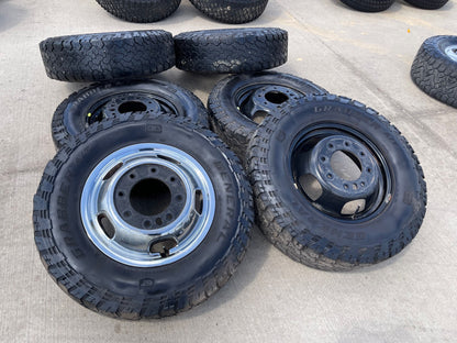 17" Dodge Ram 3500 Dually Laramie 8x200 wheels rims 2703 2704 OEM SET GENERAL