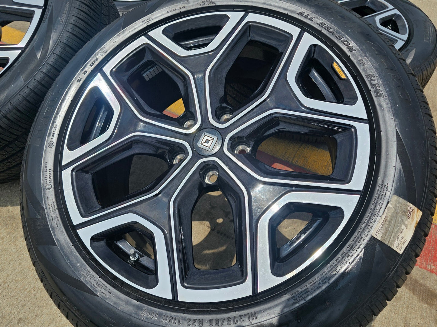 22" Rivian R1T R1S OEM wheels rims tires PT00001895 2022 2023 2024 2025 2026 NEW