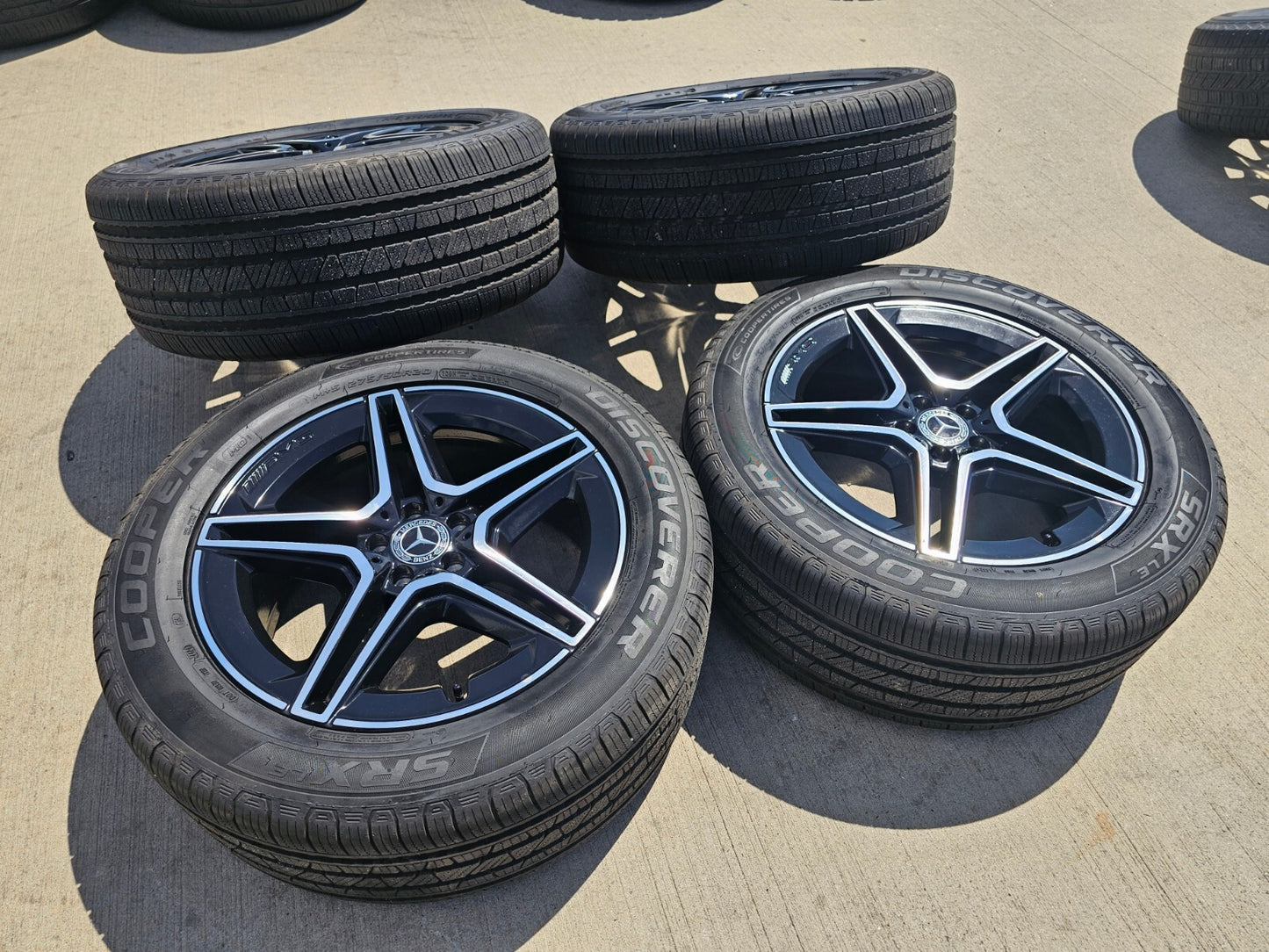 20" Mercedes GLE350 GLE450 AMG OEM 85758 85759 wheels rims tires NEW