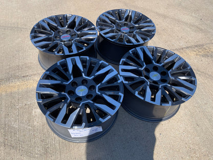 20" Chevy Silverado Z71 GMC Sierra Canyon OEM wheels rims 2025 2026 2027 NEW