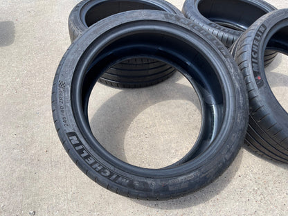 (4) 245/40/19 Michelin Pilot Sport 4S 94Y 245/40R19 tires