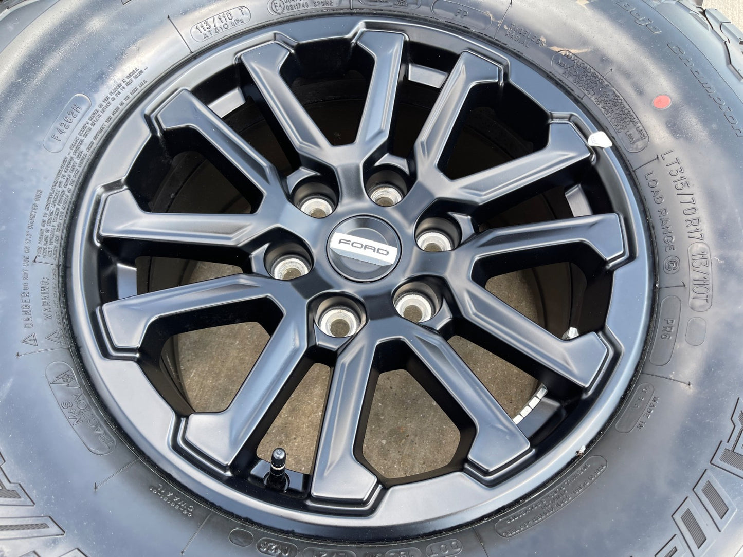 17" Ford F-150 Raptor OEM 10611 rims wheels Bronco SET 2026 2027 BFG 35" NEW