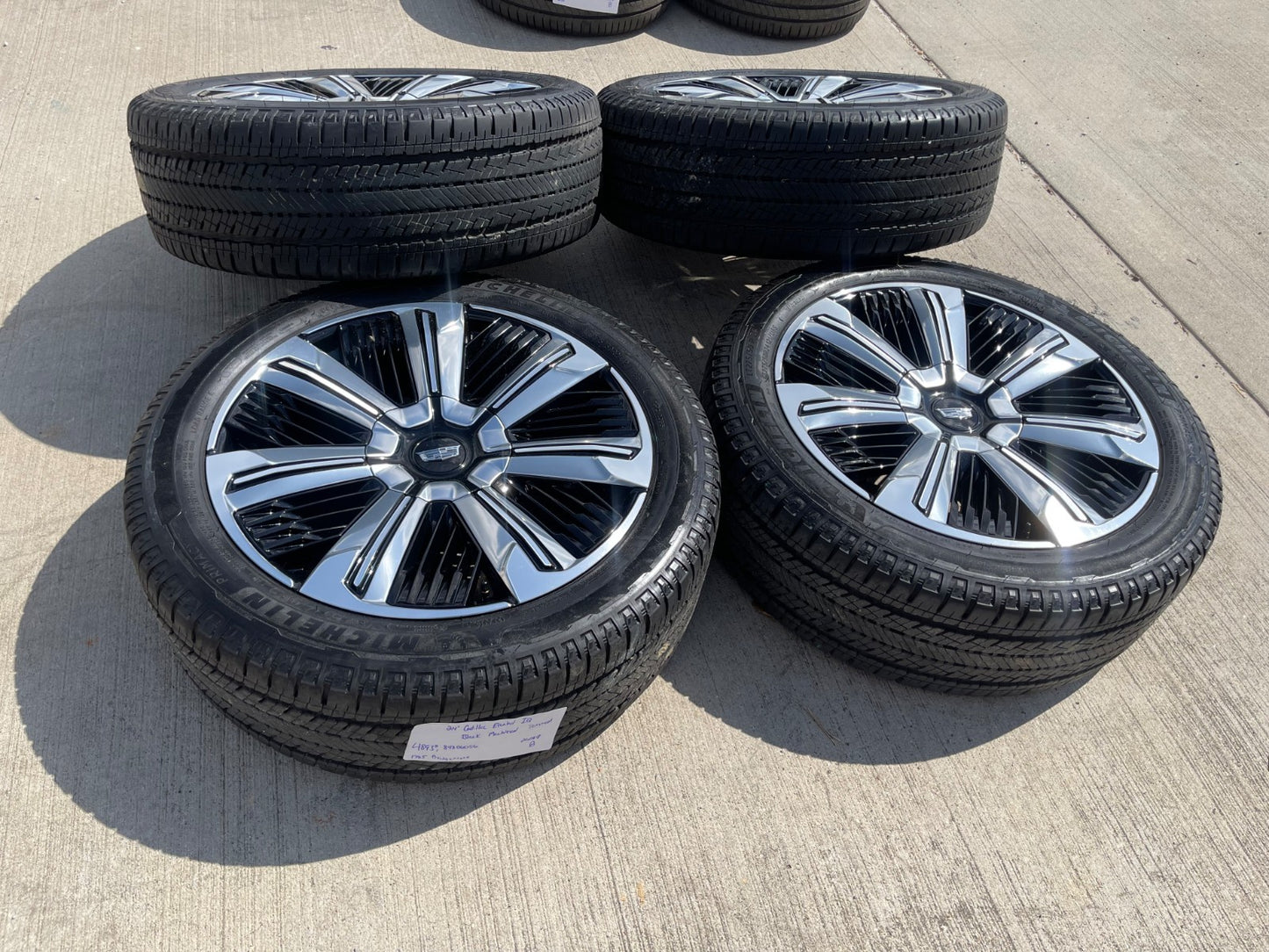 24" Cadillac Escalade IQ EV OEM 4893 wheels rims Hummer 2025 2026 2027