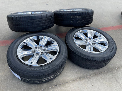 20" Ford F-150 Expedition OEM Lariat rims wheels 10171 SET tires CHROME