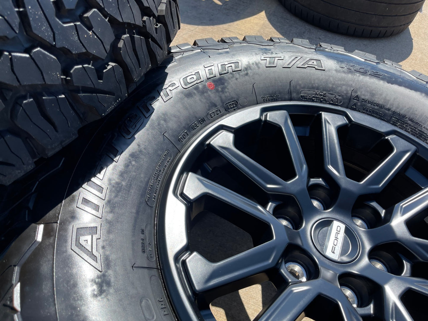 17" Ford F-150 Raptor OEM 10611 rims wheels Bronco 2025 2026 2027 BFG 35" NEW