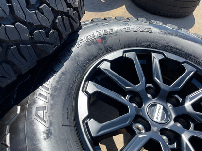 17" Ford F-150 Raptor OEM 10611 rims wheels Bronco 2025 2026 2027 BFG 35" NEW