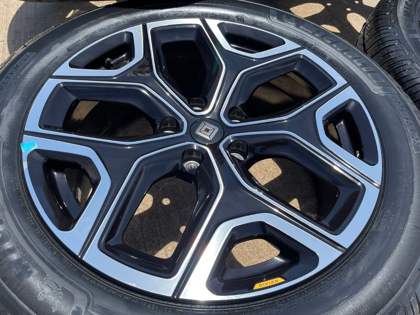 22" Rivian R1T R1S OEM wheels rims tires 2022 2023 2024 2025 2026 NEW MICHELIN