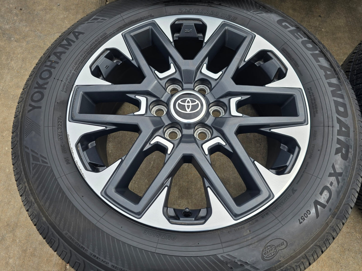20" Toyota Tundra TRD wheels rims OEM TSS # 75276 95295 Sequoia 2024 2025 2026