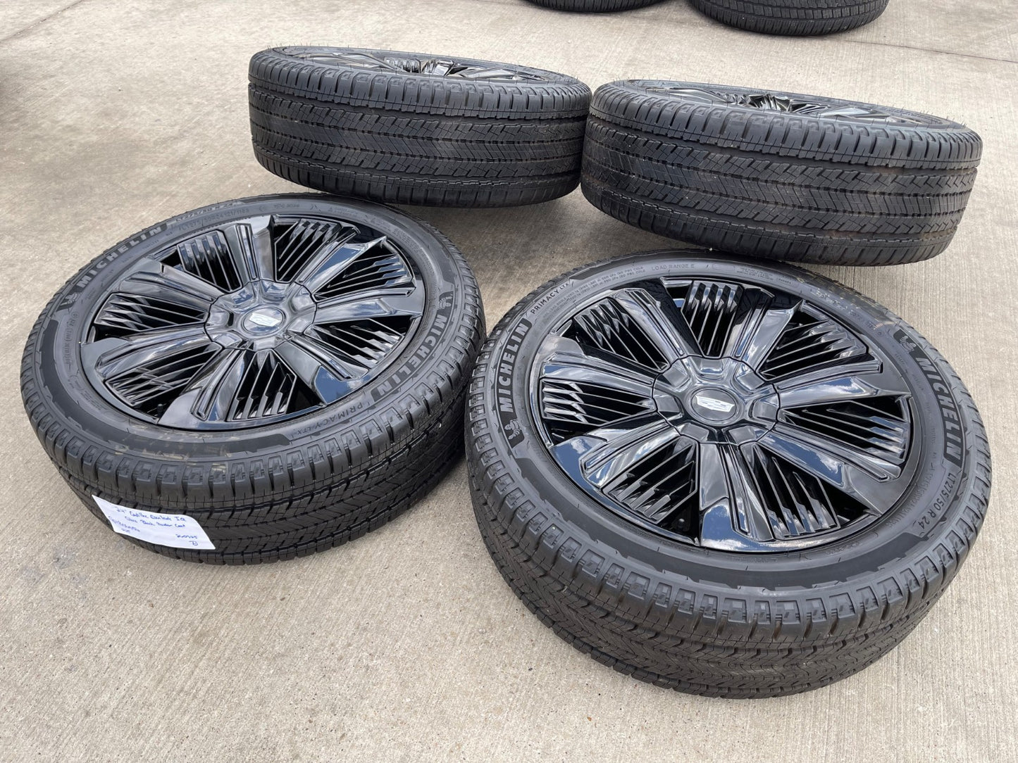 24" Cadillac Escalade IQ DEEP SPACE EV OEM wheels rims Hummer 2500 2026 2027 NEW