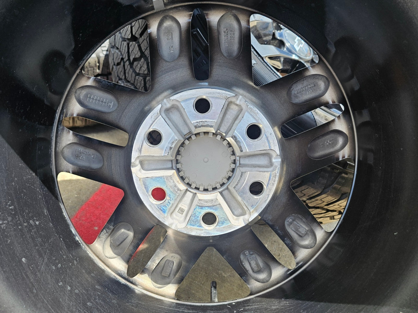 18" Chevy Silverado ZR2 Tahoe TRAIL BOSS GMC OEM 5911 wheels rims GOODYEAR NEW
