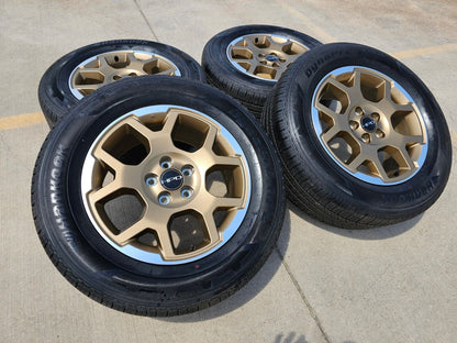18" Honda Ridgeline Pilot HPD OEM Gold wheels rims 18089 MDX 2024 2025 NEW