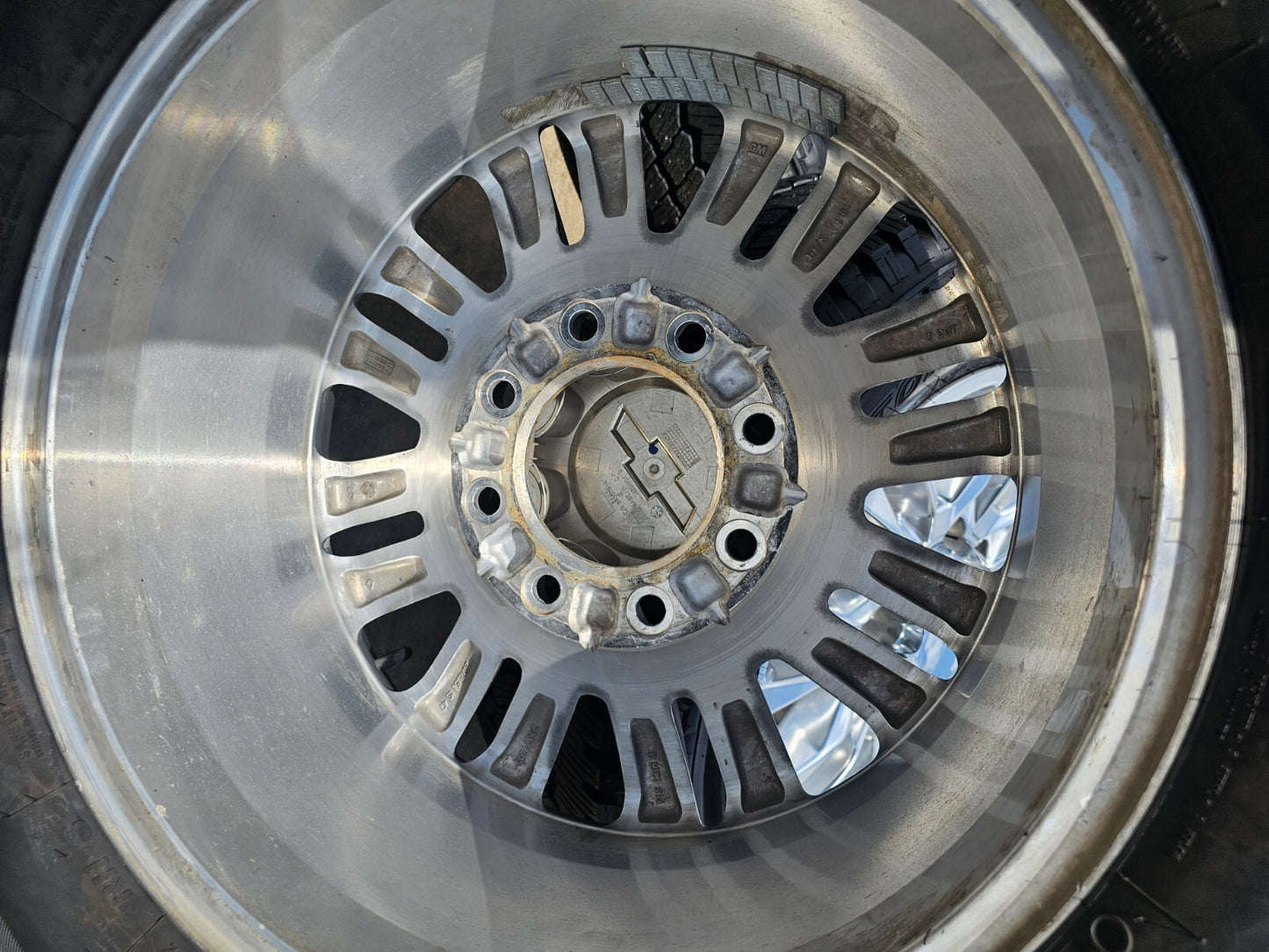 20" Chevy Silverado High Country 2500 3500 OEM 5961 wheels rims tires DUELER A/T