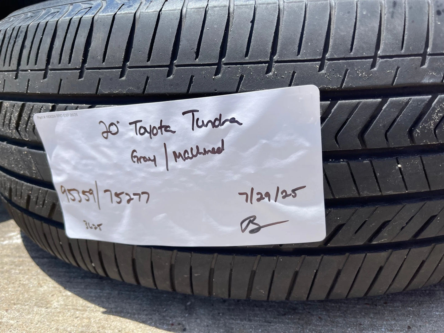 20" Toyota Tundra Limited TSS TRD OEM wheels rims tires 95359 75277 Sequoia