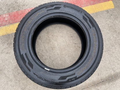(1) 265/60/20 Continental Terrain Contact H/T OWL tire 118R LT 10 PLY LRE NEW