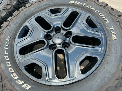 17" Jeep Cherokee wheels OEM rims Compass Renegade 9199 BFG NEW