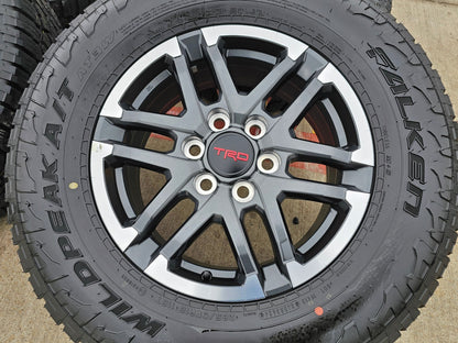 18" Toyota Tacoma TRD OEM 10641 wheels rims 2024 2025 2026 FALKEN NEW 33"