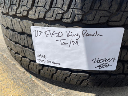 20" Ford F-150 KING RANCH OEM 10346 rim wheel Expedition 2024 2025 2026 single