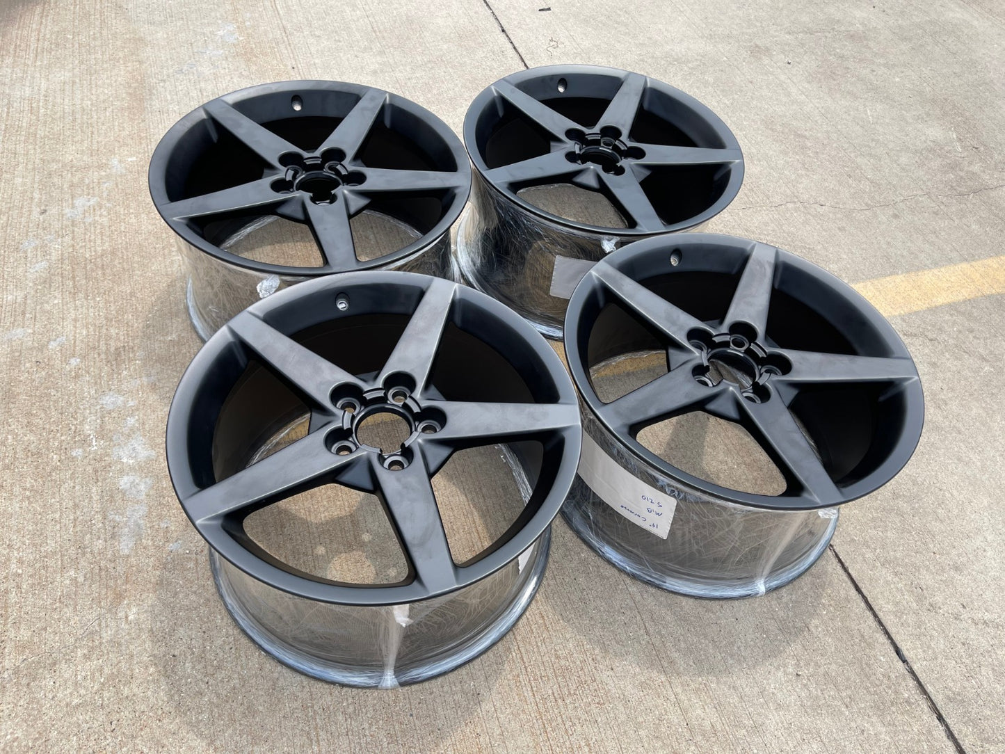 19" 19x10 Chevy Corvette C6 OEM 5209 5106 rims wheels 2008 2009 2016 2017 NEW
