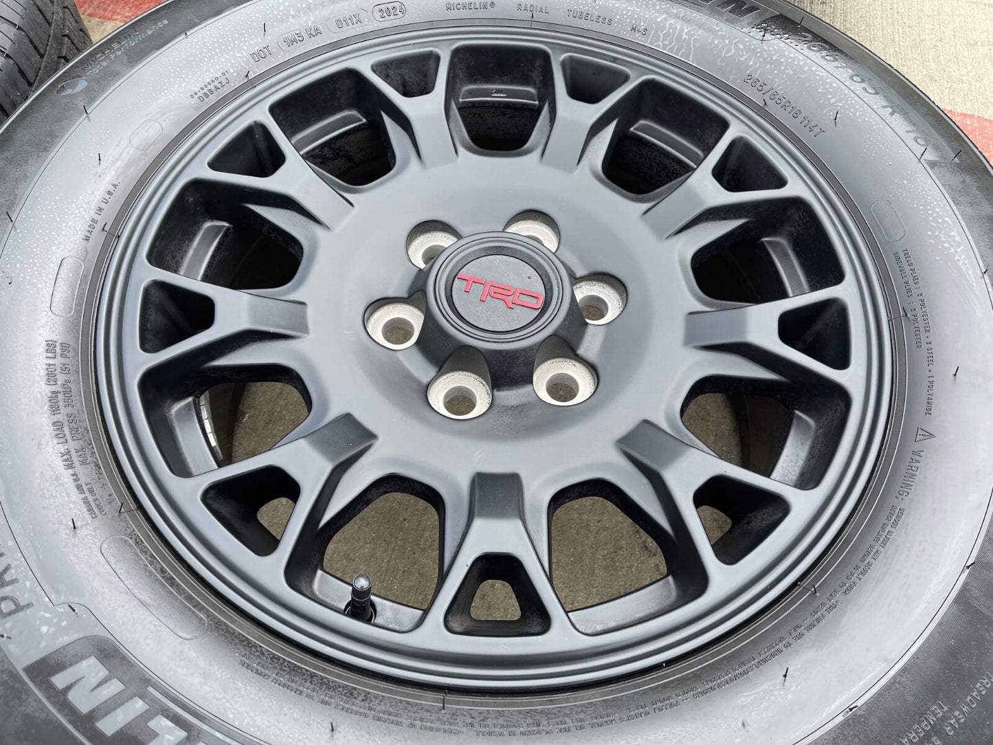 18" Toyota Tacoma 4Runner TRD Pro OEM 95973 wheels rims 2024 2025 2026 2027 NEW
