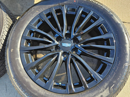 22" Cadillac Escalade V Platinum OEM 4883 95479 wheels rims 2024 2025 NEW