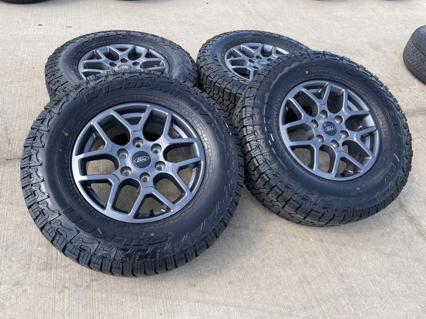 17" Ford Ranger OEM rims wheels Bronco N1WZ1007V SET  2025 2026 2027 NEW FALKEN