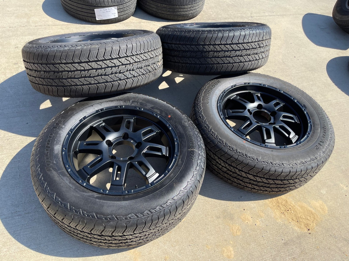 20" Toyota Tundra TSS TRD OEM wheels rims 5x150 HANKOOK A/T2 SET NEW